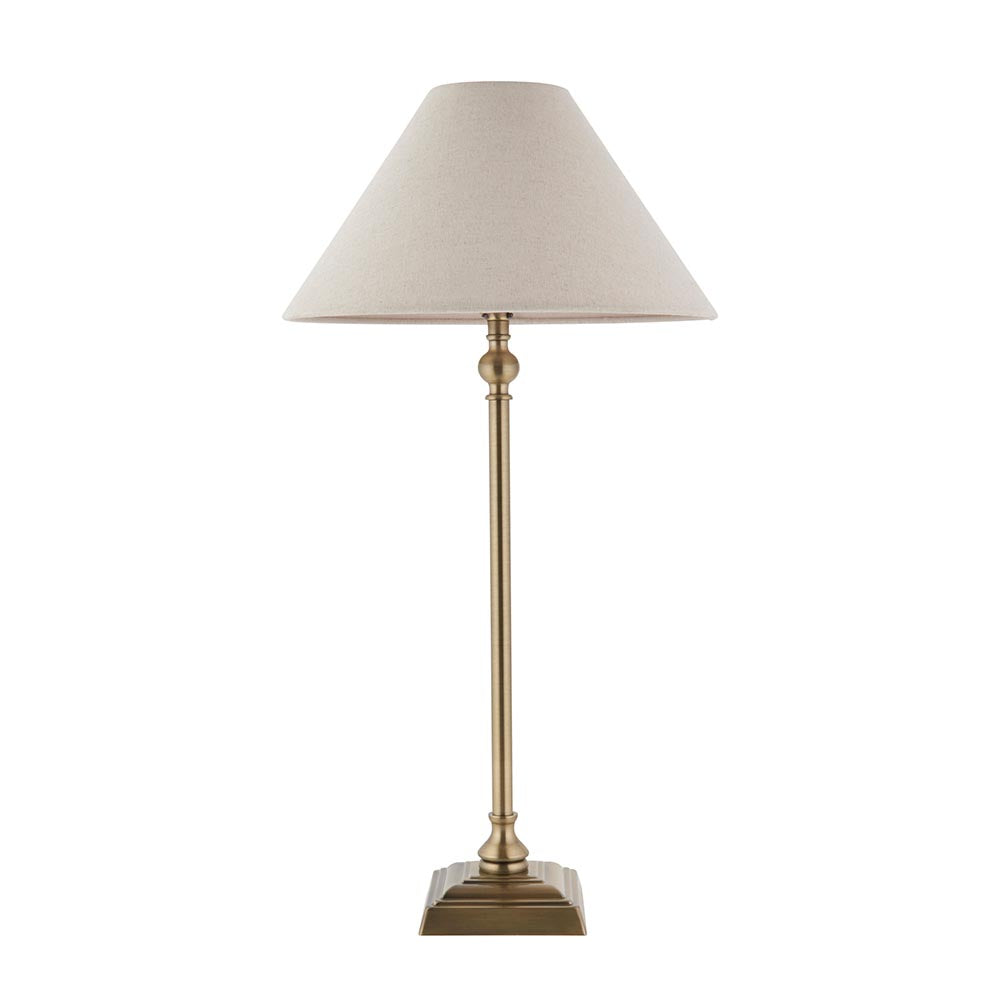 Lille Table 22cm/ 31cm Shade- Black/ Brass Base Finishes