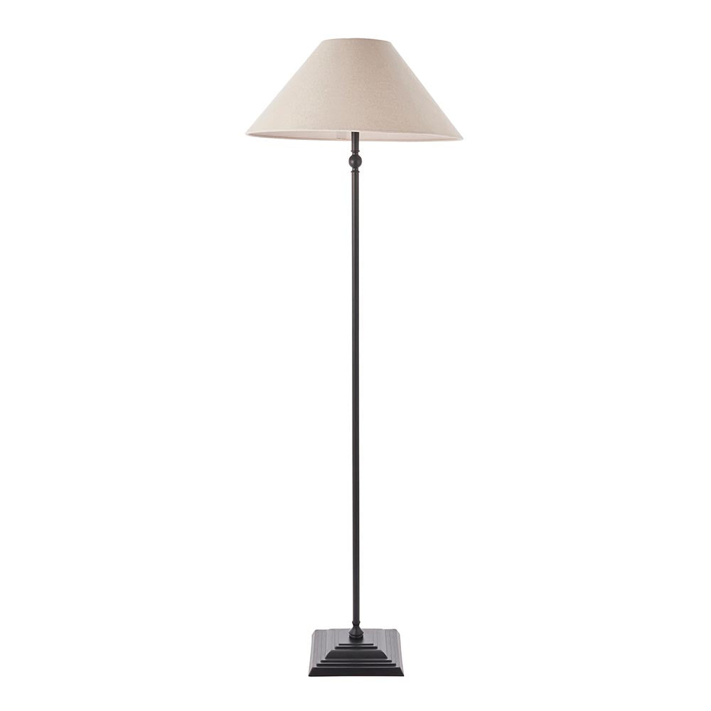 Lille Floor Lamp- Black/ Brass Base Finishes