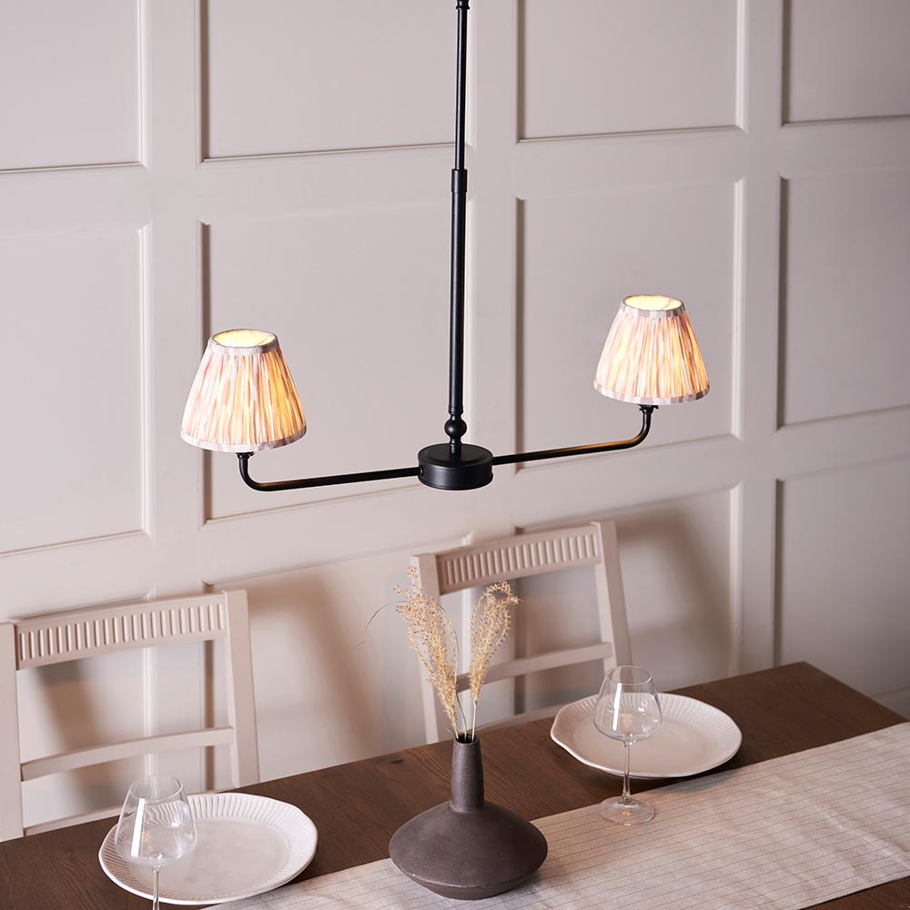 Lille 16cm 2lt Linear Pendant- Various Finishes