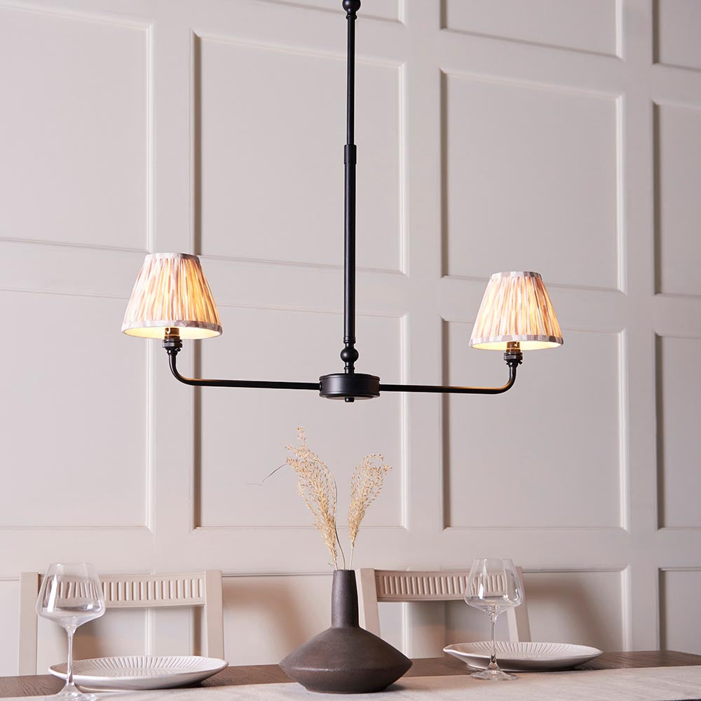 Lille 16cm 2lt Linear Pendant- Various Finishes