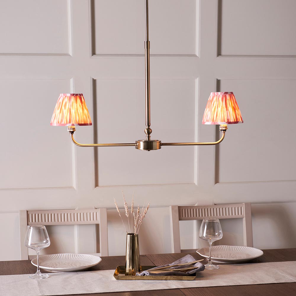 Lille 16cm 2lt Linear Pendant- Various Finishes