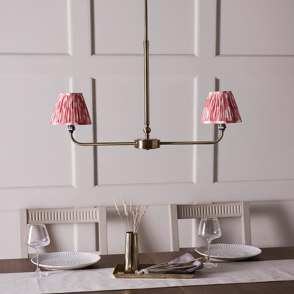 Lille 16cm 2lt Linear Pendant- Various Finishes
