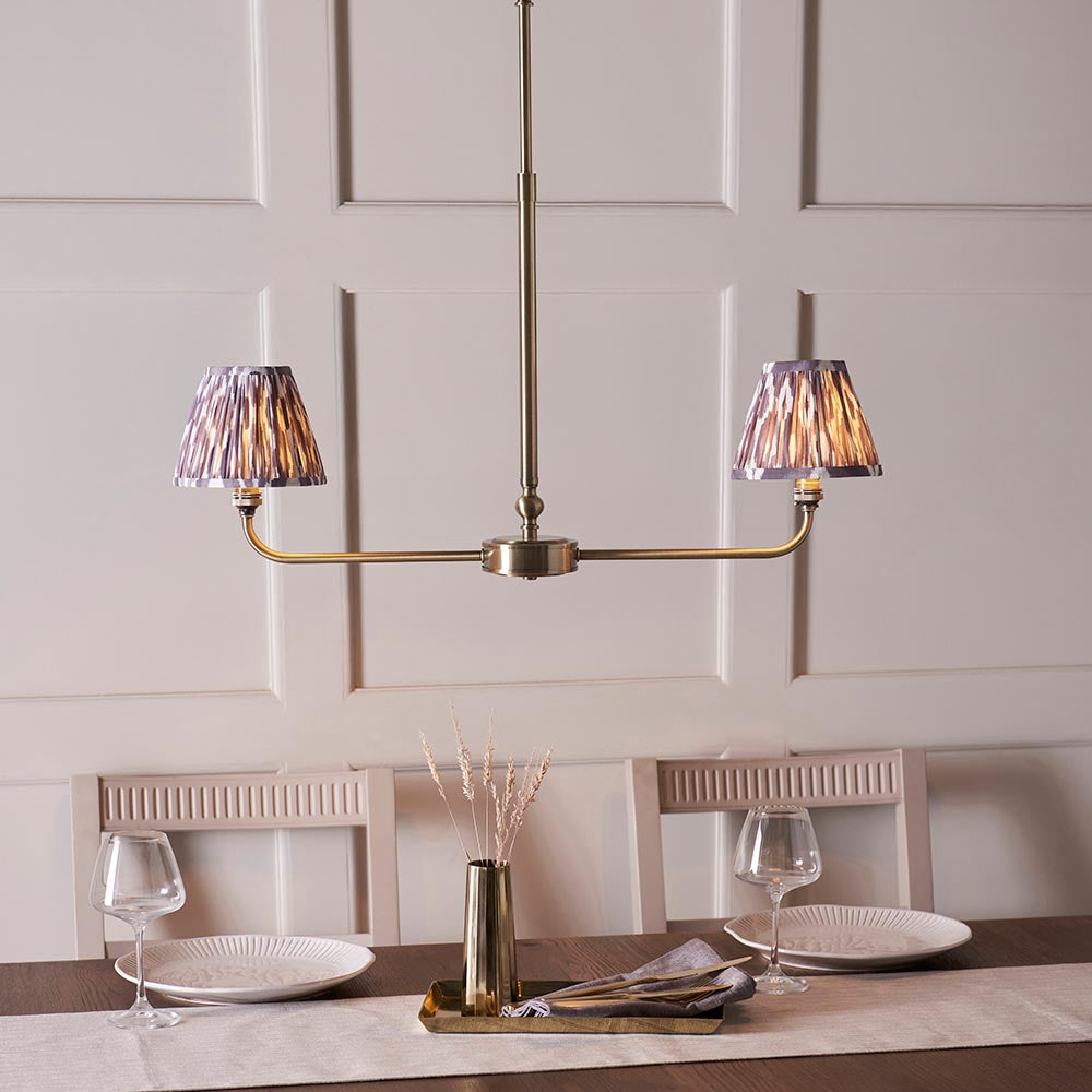 Lille 16cm 2lt Linear Pendant- Various Finishes