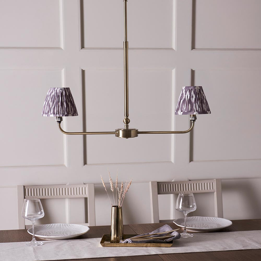 Lille 16cm 2lt Linear Pendant- Various Finishes
