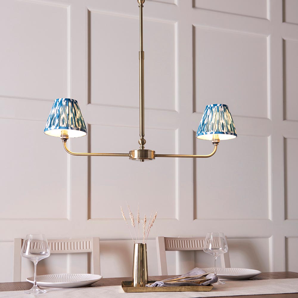 Lille 16cm 2lt Linear Pendant- Various Finishes