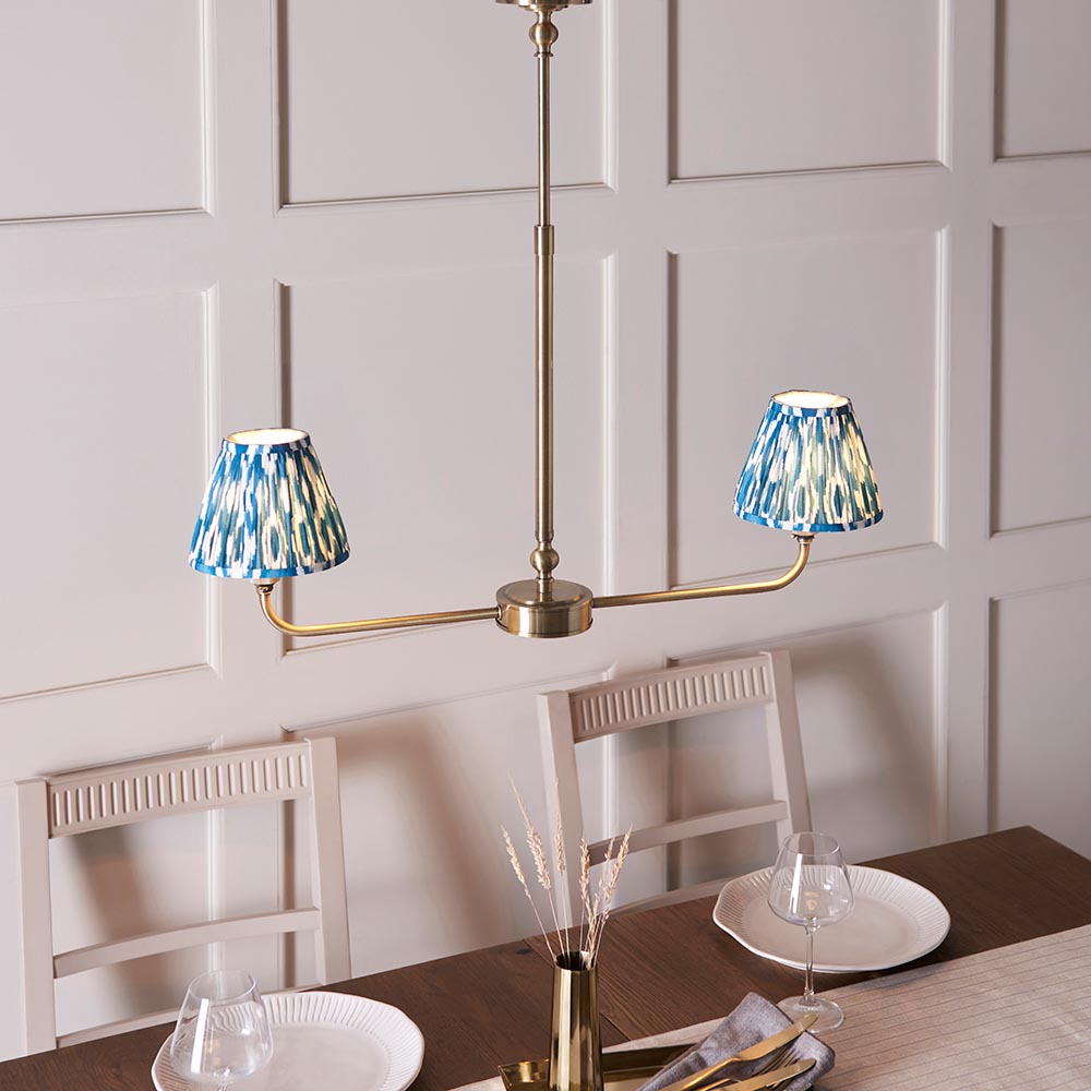 Lille 16cm 2lt Linear Pendant- Various Finishes