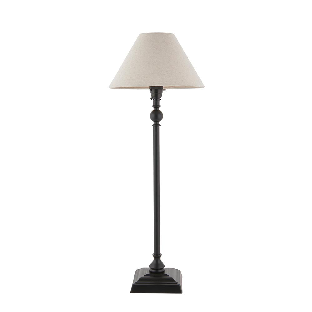 Lille Table 22cm/ 31cm Shade- Black/ Brass Base Finishes