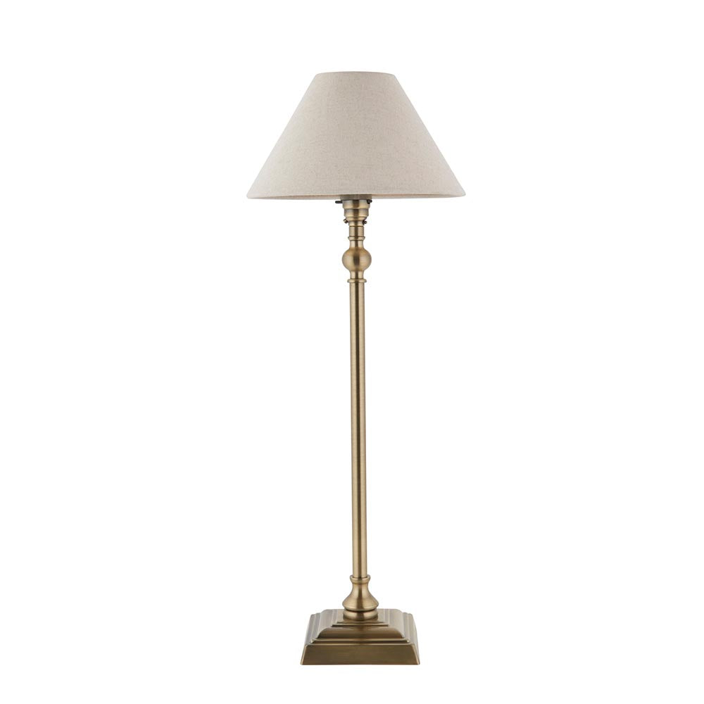 Lille Table 22cm/ 31cm Shade- Black/ Brass Base Finishes