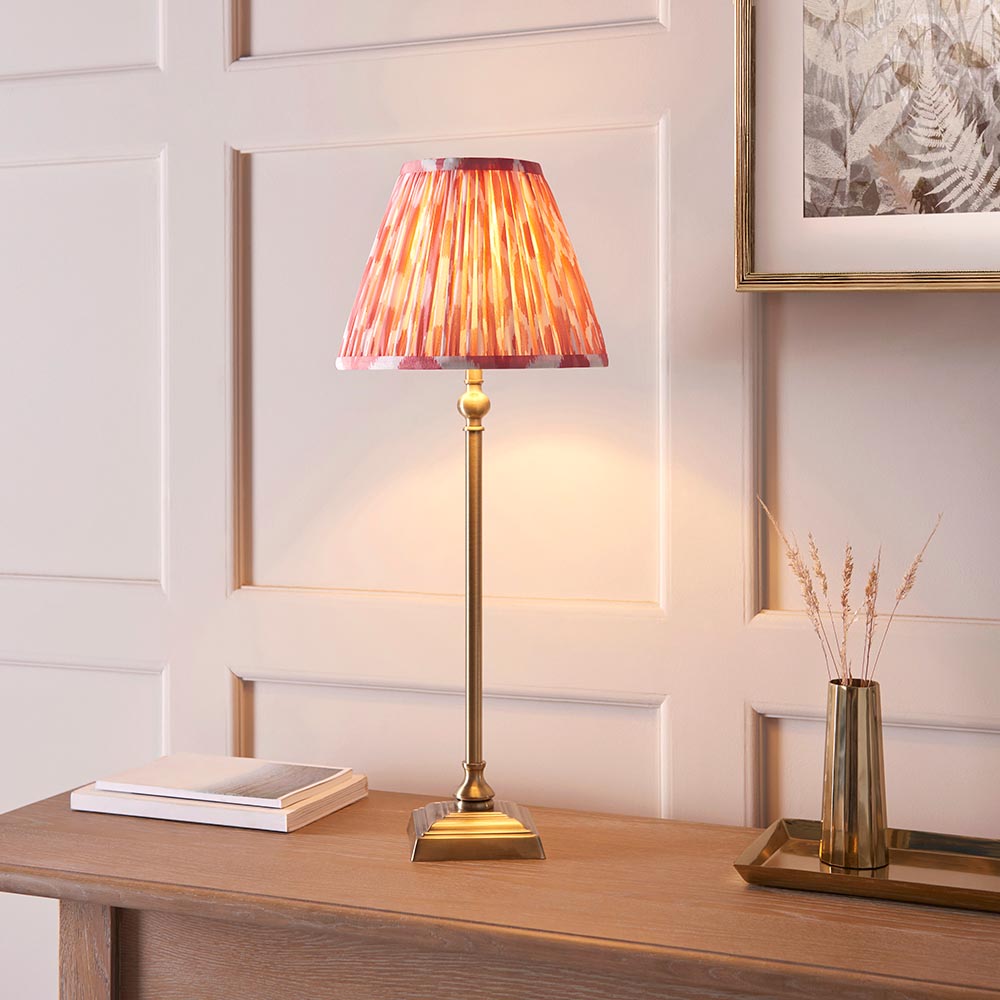 Mina & Ikat 25cm Table Lamp- Various Finishes