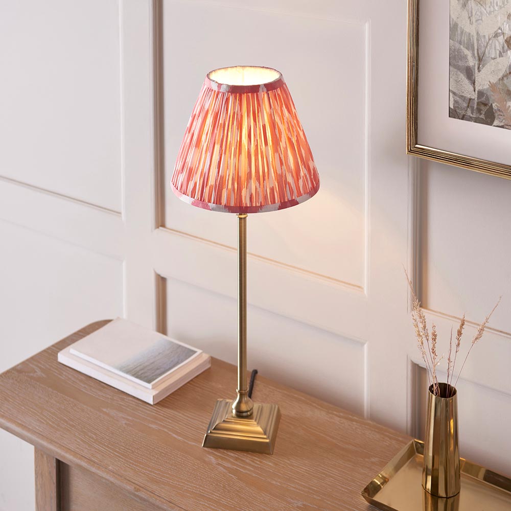 Mina & Ikat 25cm Table Lamp- Various Finishes