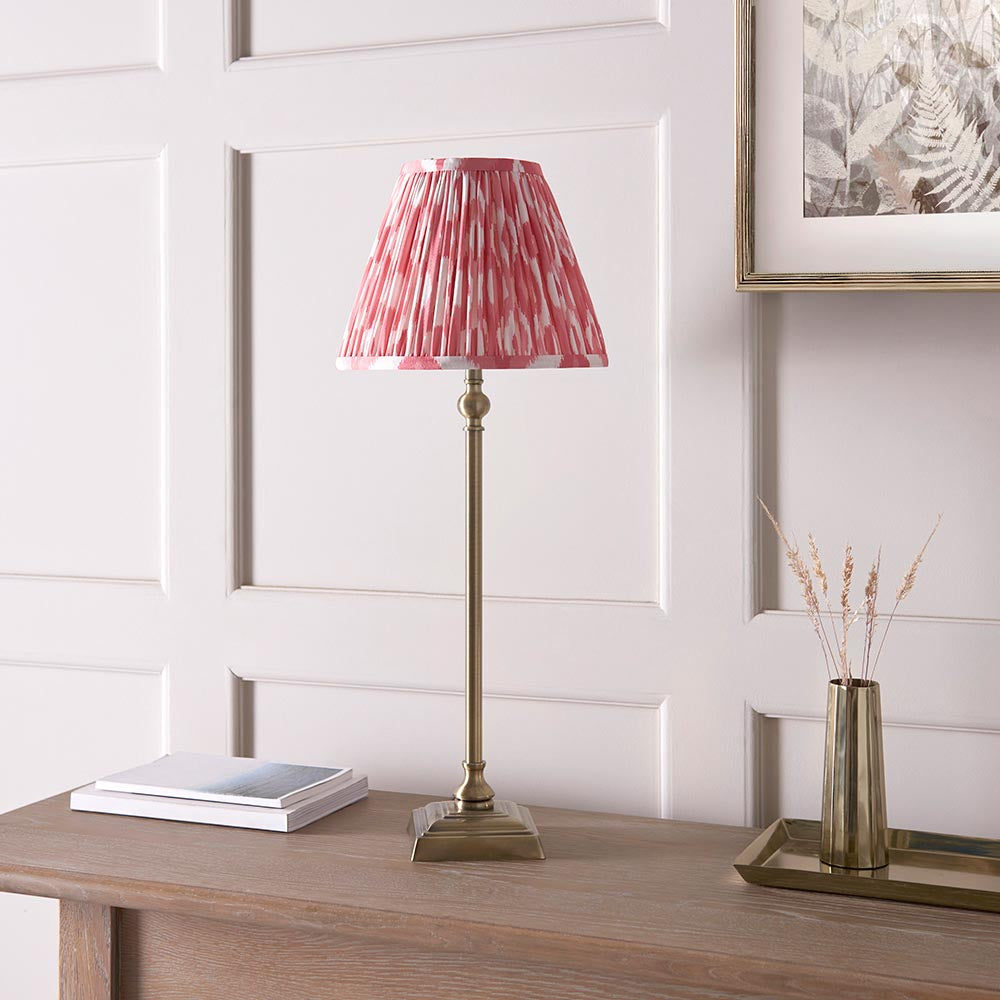 Mina & Ikat 25cm Table Lamp- Various Finishes