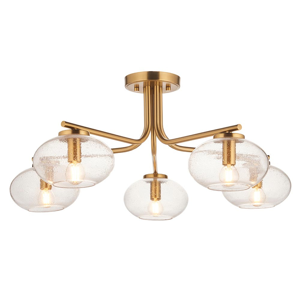 Jacob 3Lt/ 5Lt Semi Flush Ceiling Light