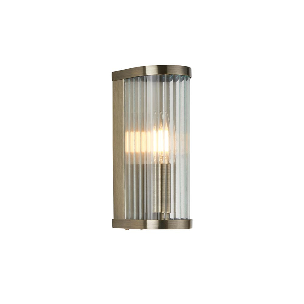 Ridgeton Wall Light- Antique Brass Finish