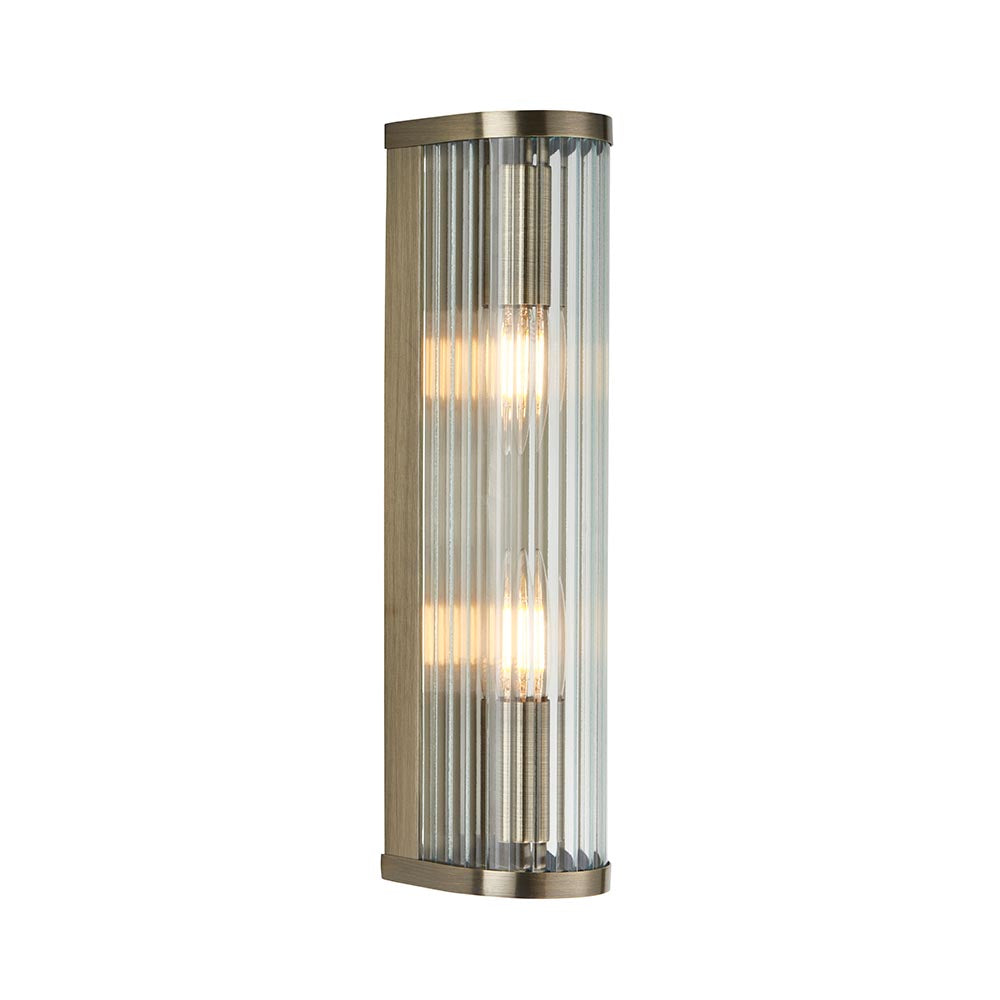 Ridgeton Wall Light- Antique Brass Finish
