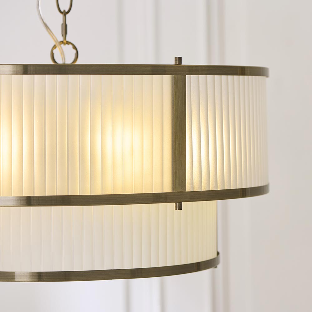 Essa 3/5Lt Ceiling Light- Antique Brass