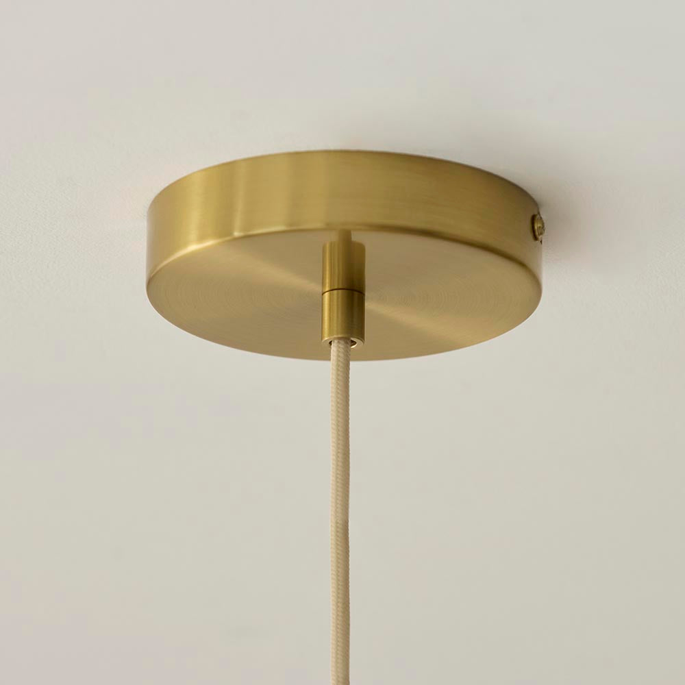 Neva Ceiling Light- Brushed Brass