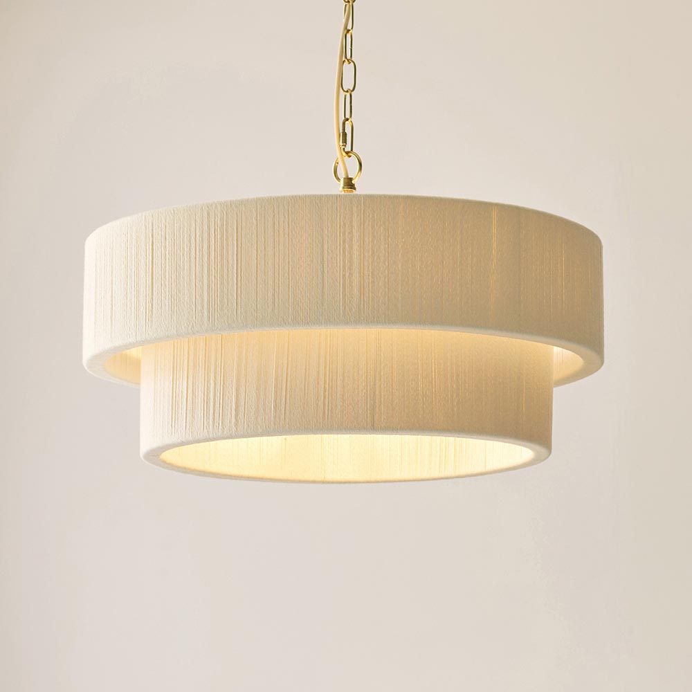 Neva Ceiling Light- Brushed Brass