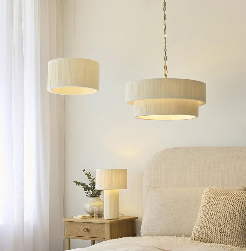 Neva Ceiling Light- Brushed Brass