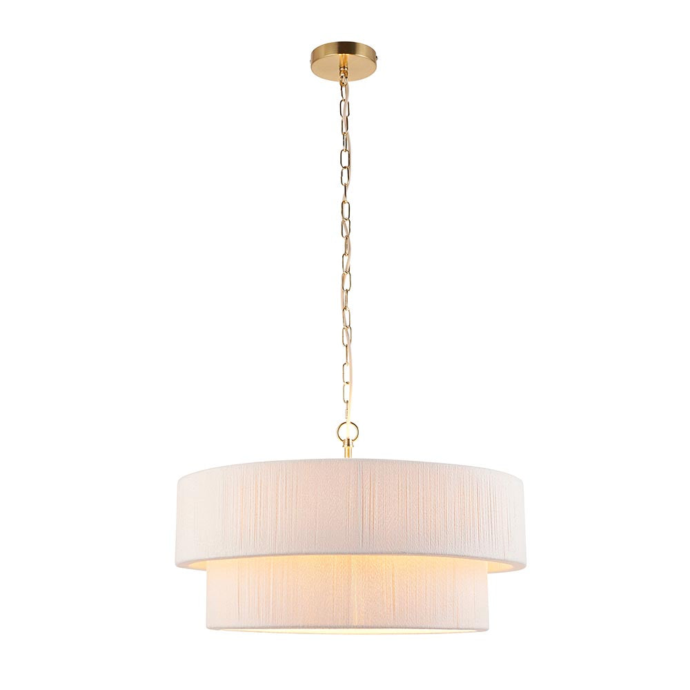 Neva Ceiling Light- Brushed Brass