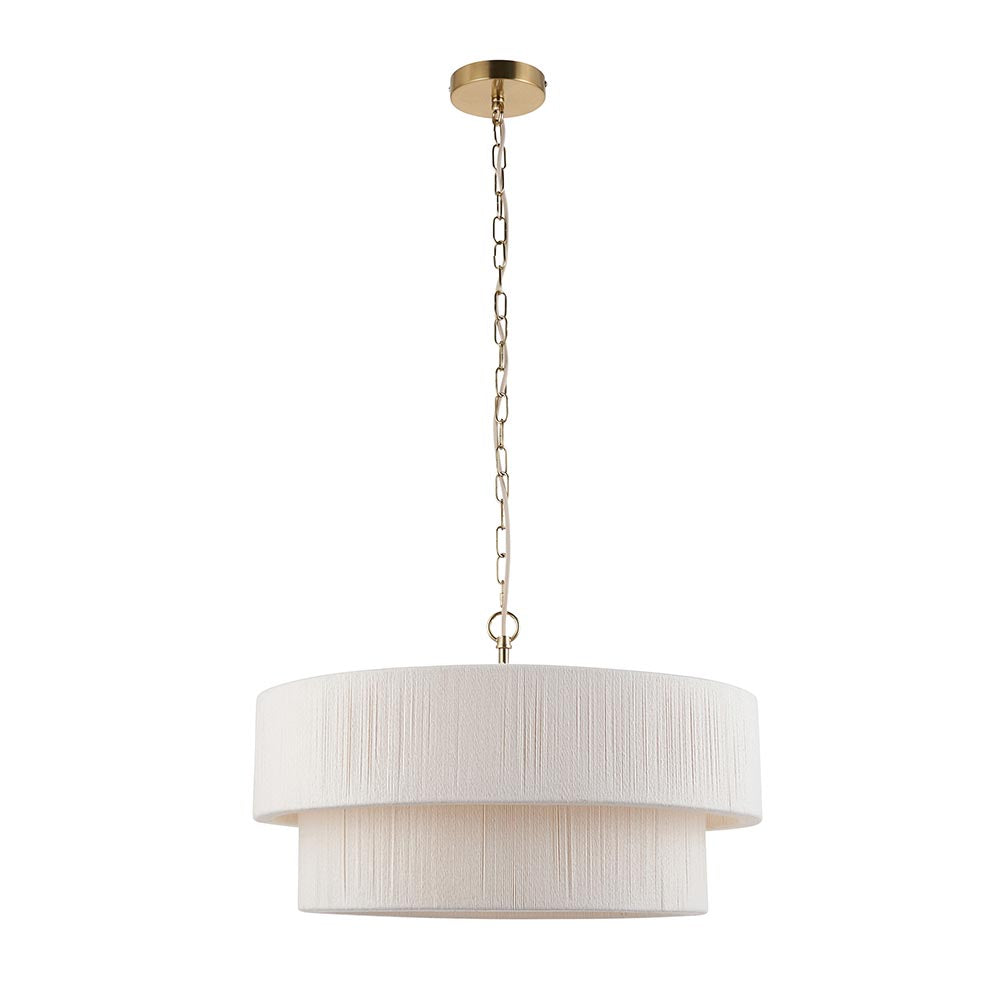 Neva Ceiling Light- Brushed Brass
