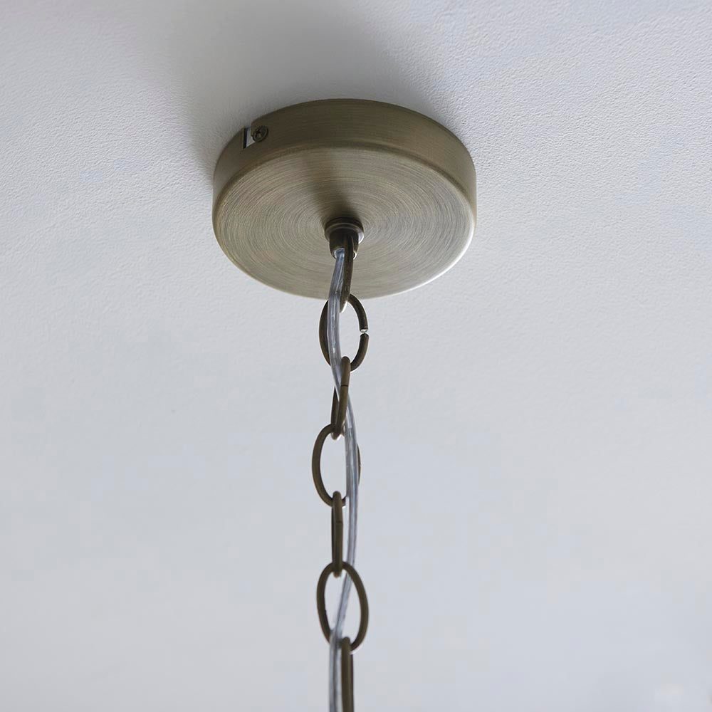 Liyan 3lt/5lt Ceiling Light- Antique brass