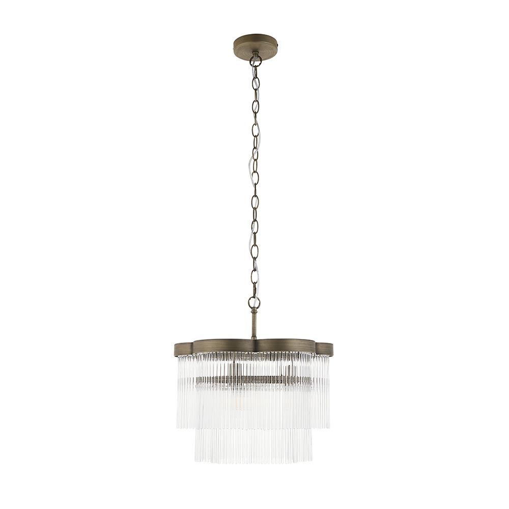 Liyan 3lt/5lt Ceiling Light- Antique brass