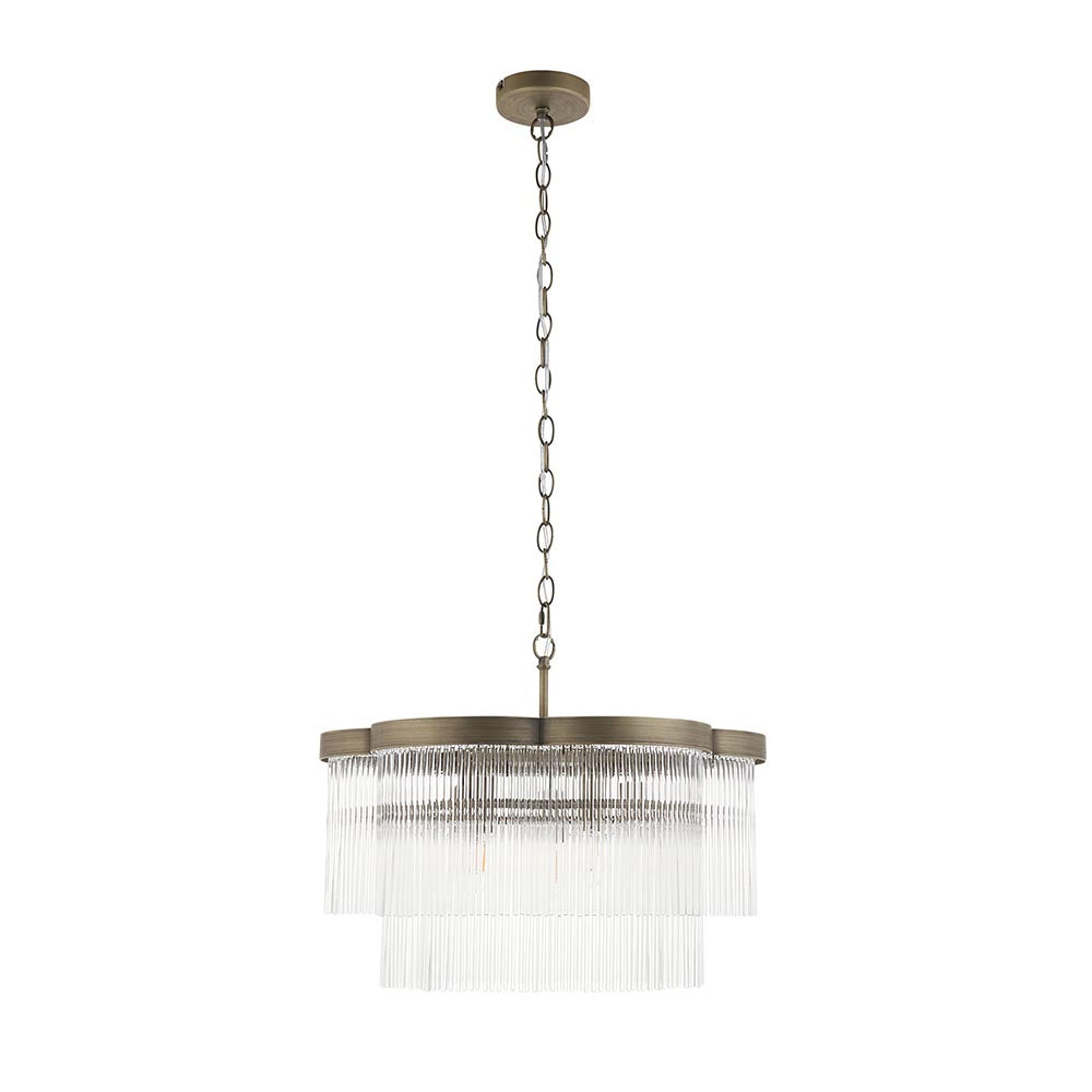 Liyan 3lt/5lt Ceiling Light- Antique brass