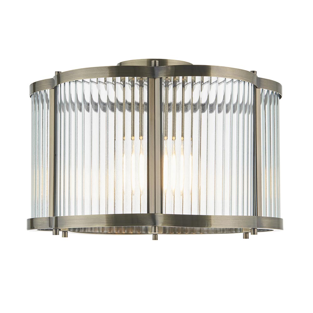 Essa Scallop Flush Light