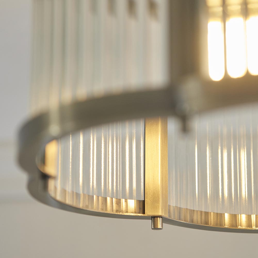 Essa Scallop Flush Light