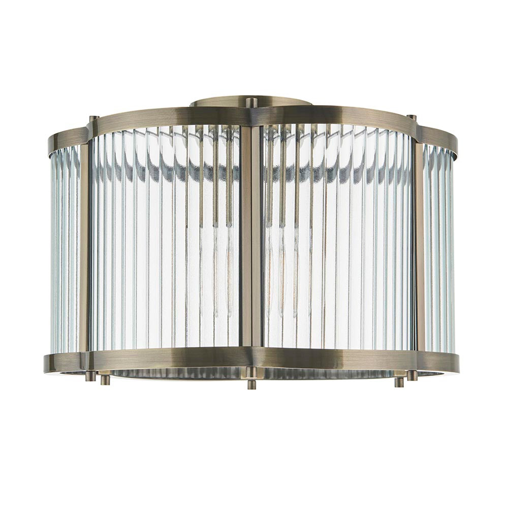 Essa Scallop Flush Light