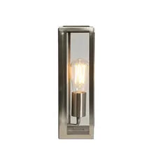 Rotterdam  Modern Rectangular Outdoor Wall Light Steel IP44 - Promotional Offer