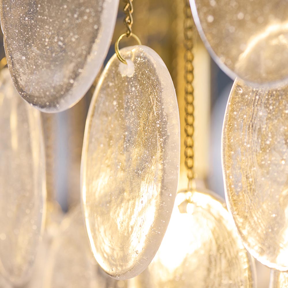 Liara 3lt/5lt Ceiling Light- Brushed aged brass