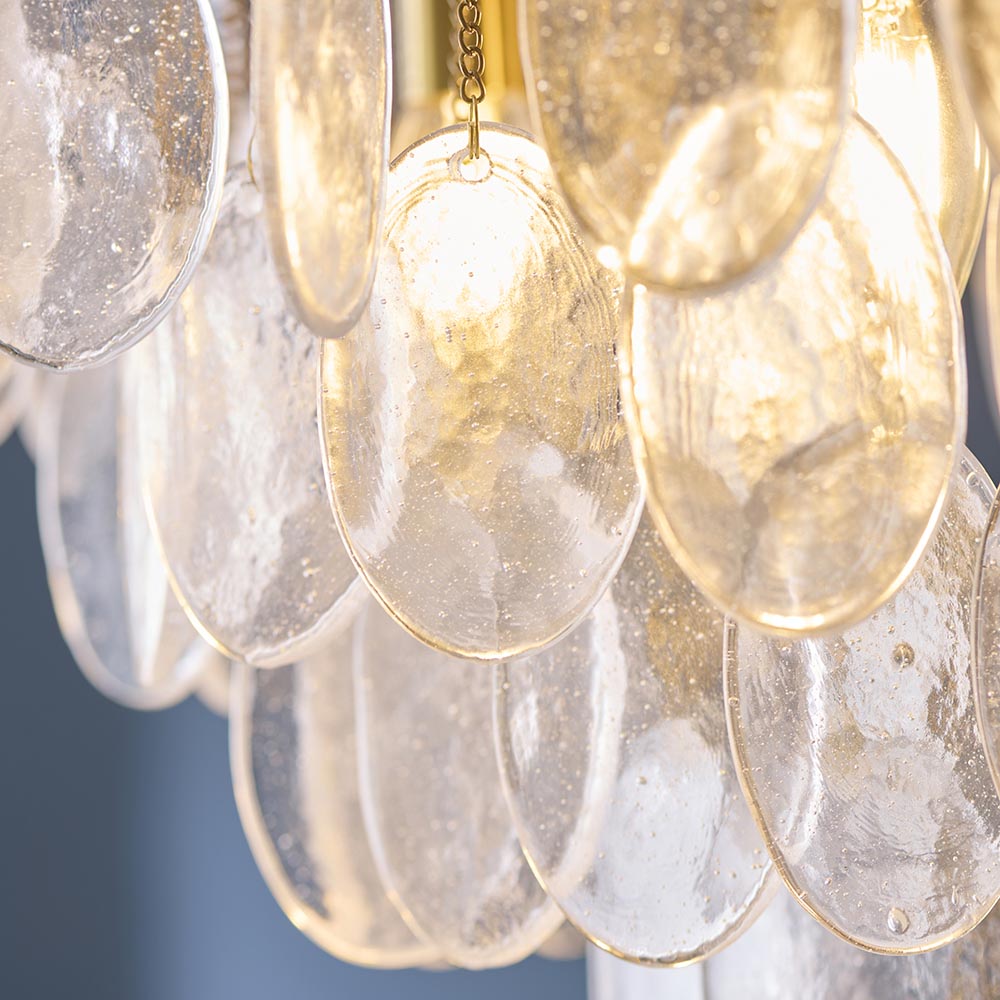 Liara 3lt/5lt Ceiling Light- Brushed aged brass