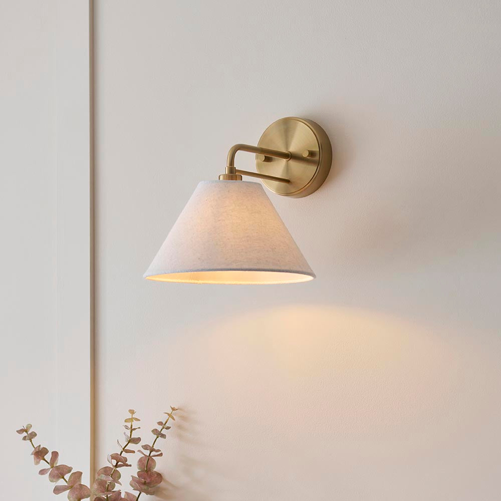 Wayen Wall Light- Brushed Aged Brass