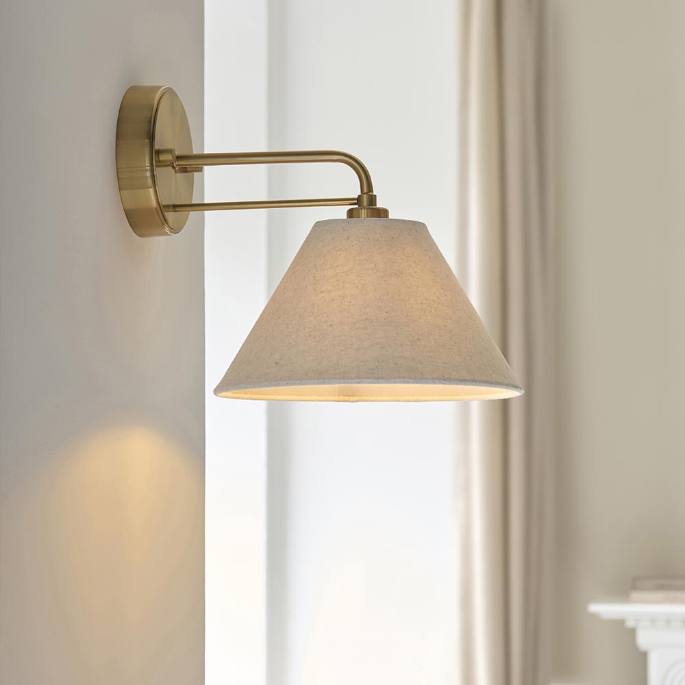 Wayen Wall Light- Brushed Aged Brass