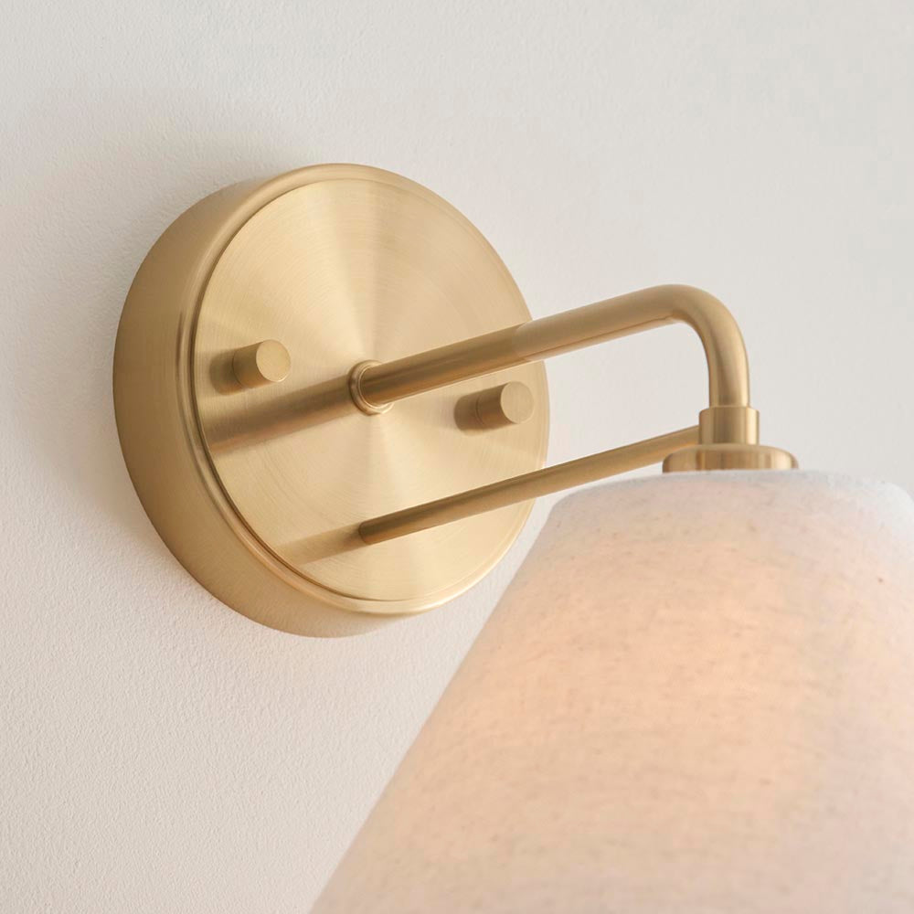Wayen Wall Light- Brushed Aged Brass