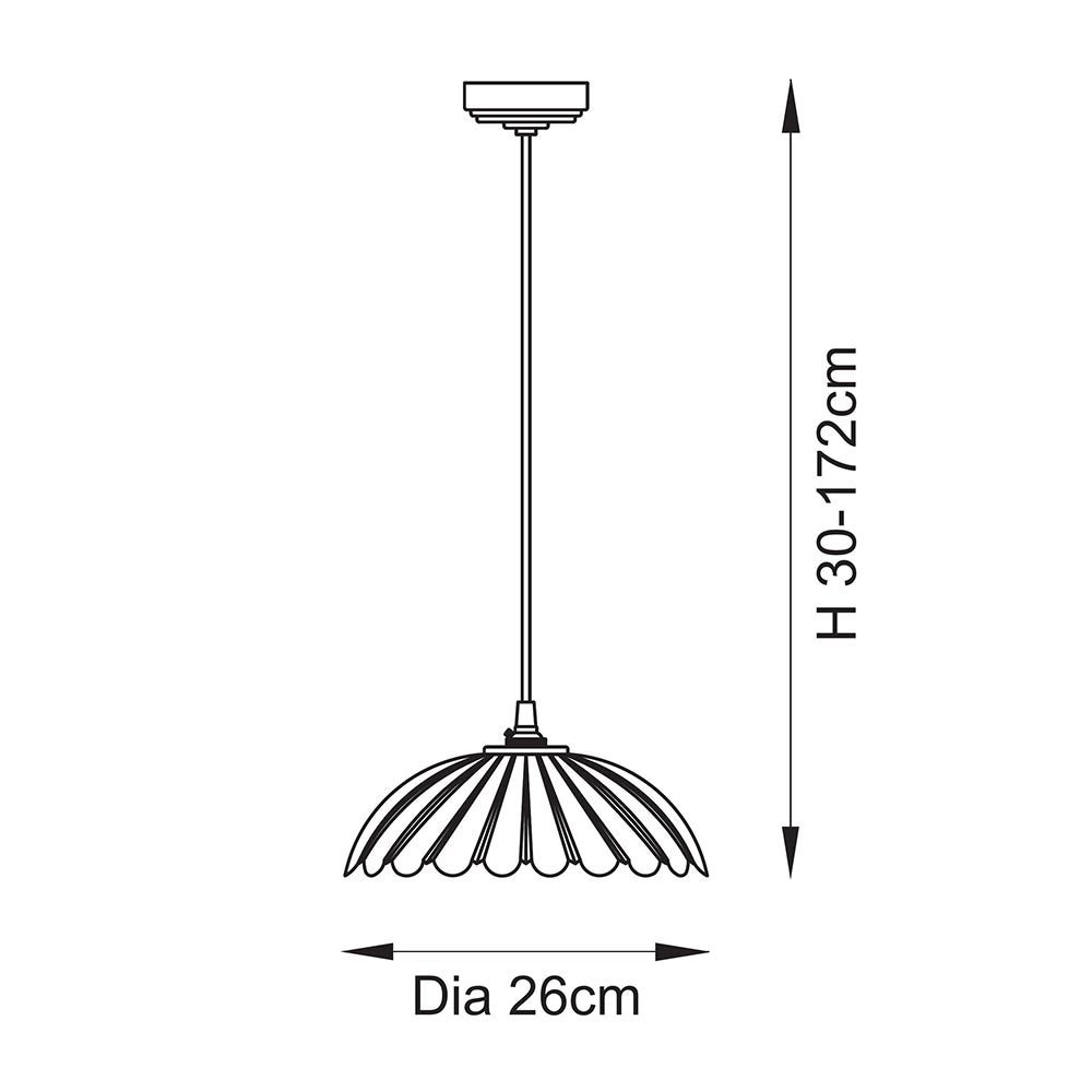 Eltham & Camellia Pendant Light