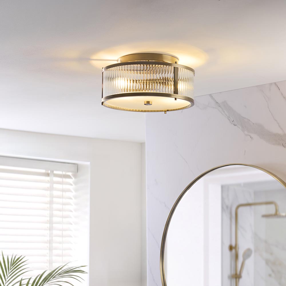Essa Bathroom Flush Light