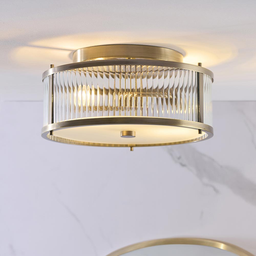Essa Bathroom Flush Light