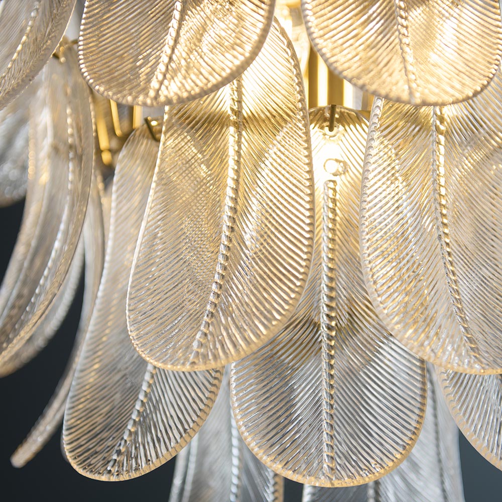 Addis 4lt Ceiling Light - Brushed Aged Brass