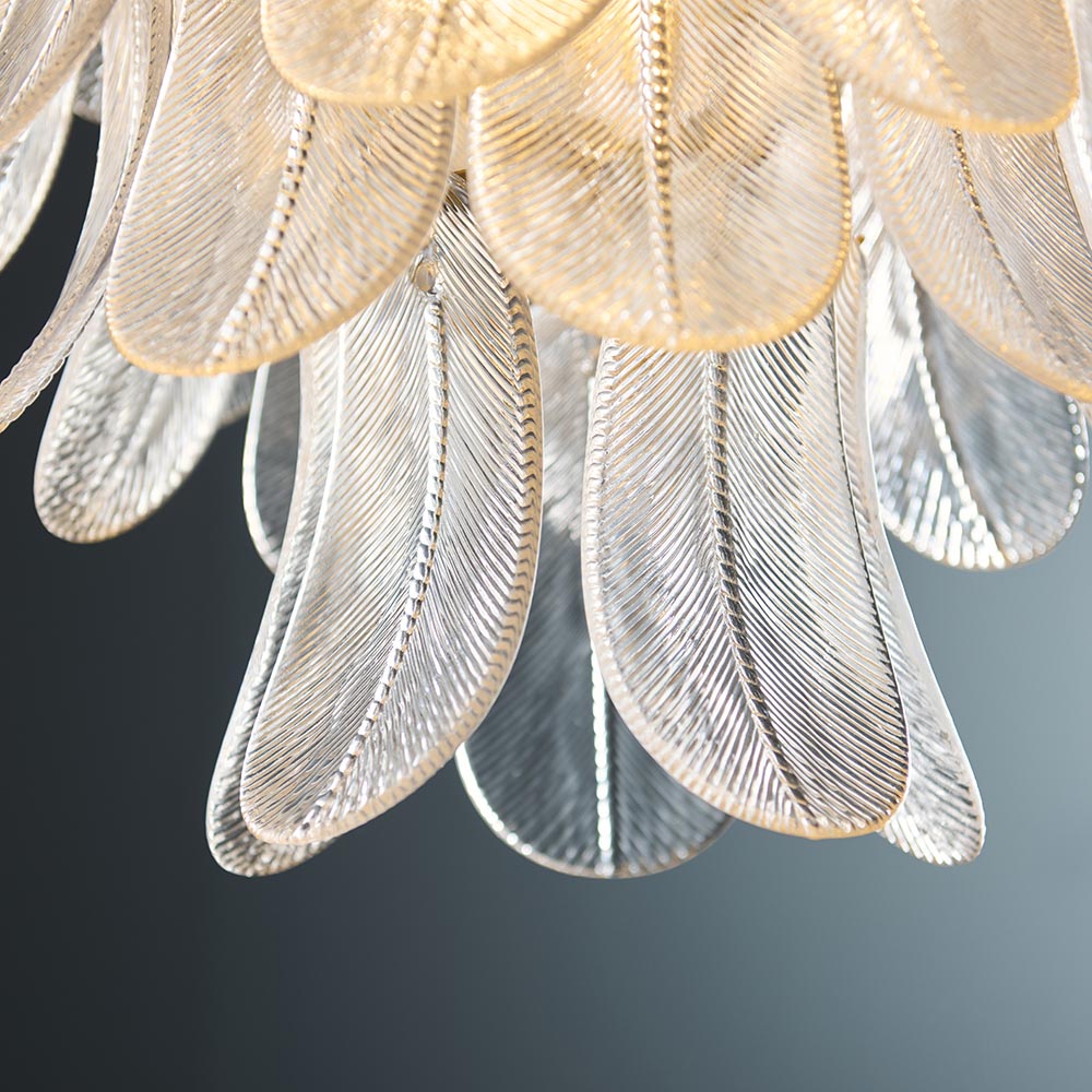 Addis 4lt Ceiling Light - Brushed Aged Brass