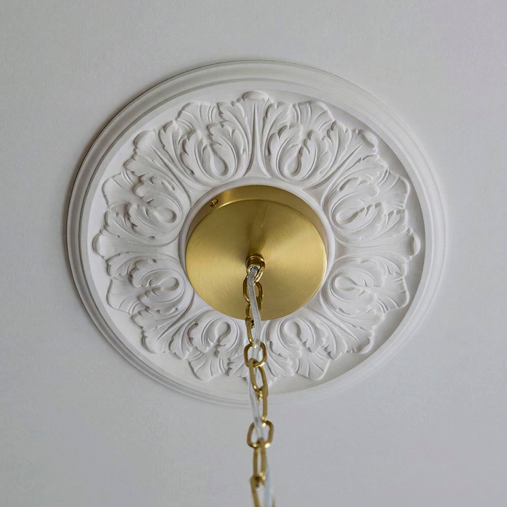 Addis 4lt Ceiling Light - Brushed Aged Brass