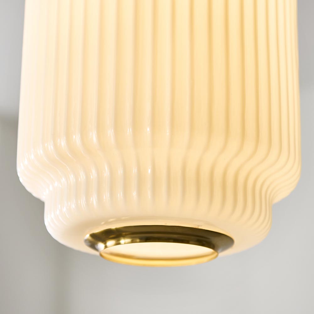 Eva Pendant Light- Brushed Aged Brass
