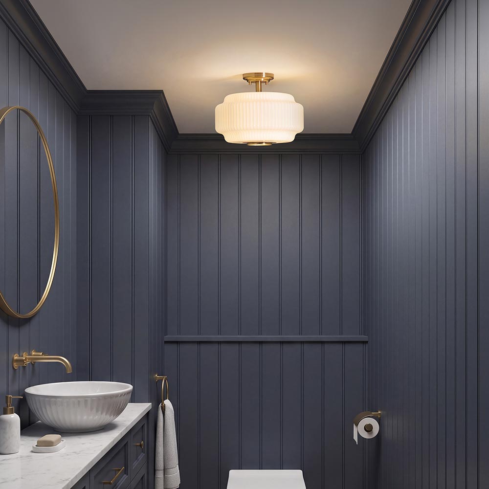 Eva Flush Ceiling Light