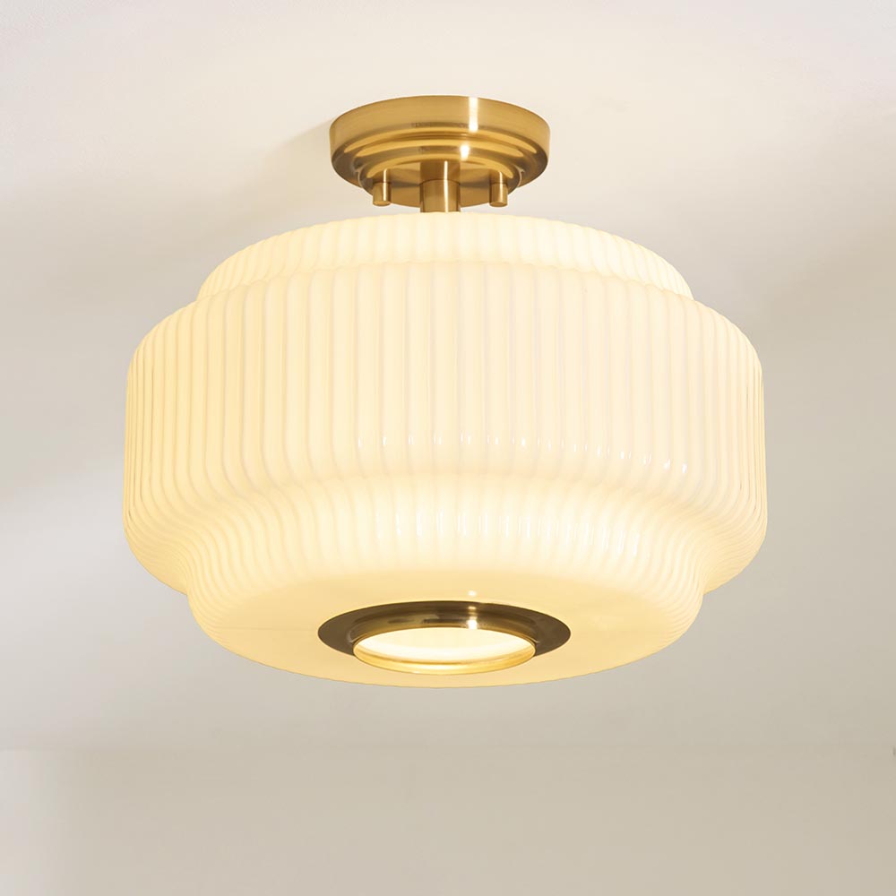 Eva Flush Ceiling Light