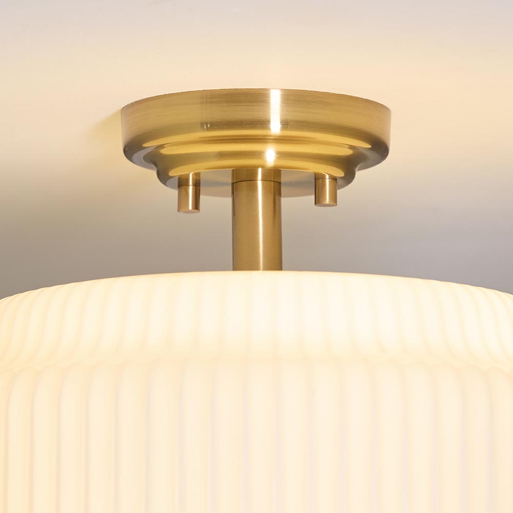 Eva Flush Ceiling Light