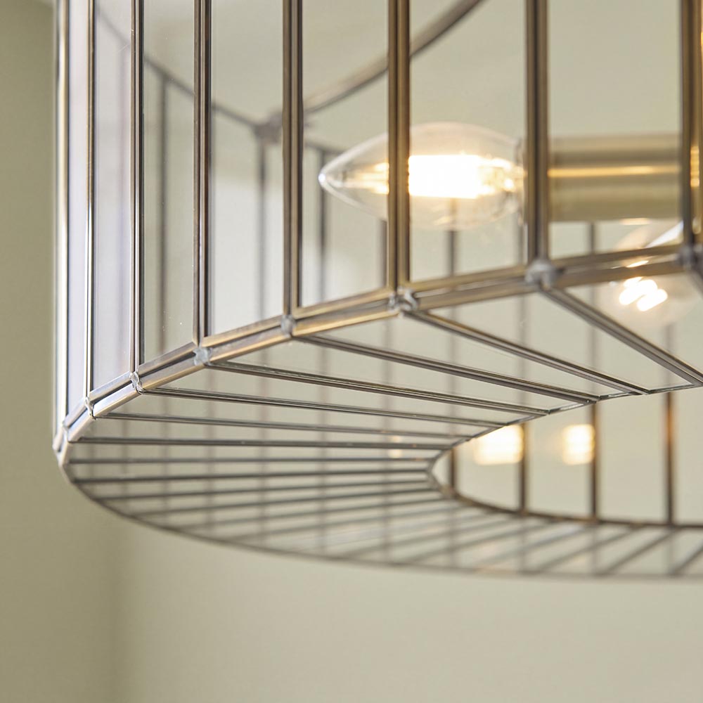 Antil 3lt/5lt Pendant- Antique Brass