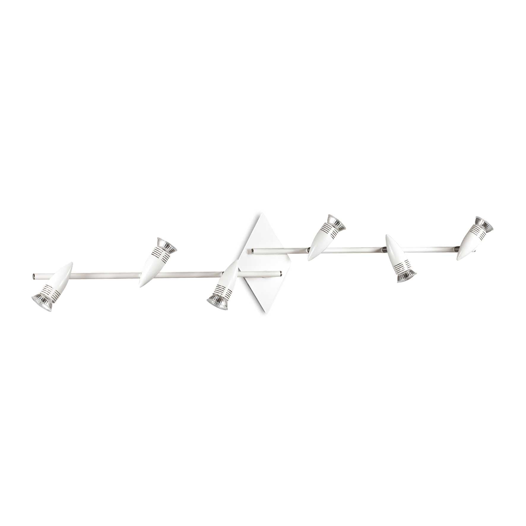 Alfa 6Lt Bar Spotlight IP20 - White