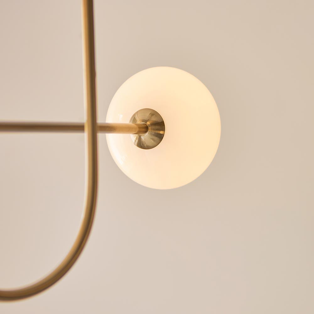 Ostrava 5lt Pendant- Brushed Aged Brass