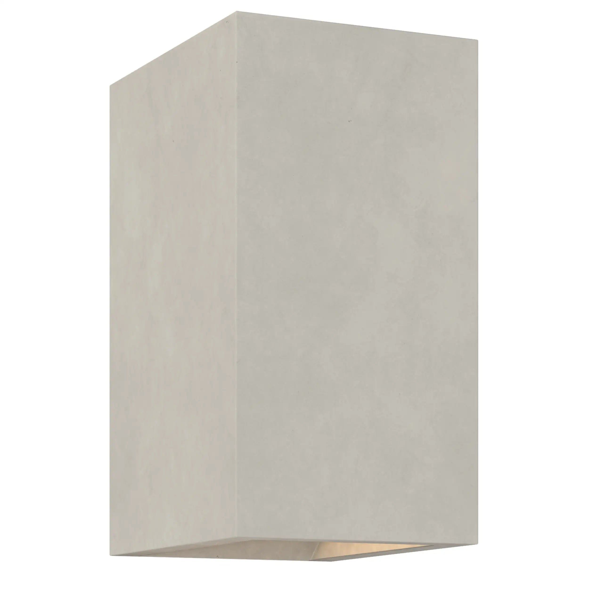 Oslo 120/160 LED Coastal Outdoor Up/Down Wall Light IP65 - Matt Concrete